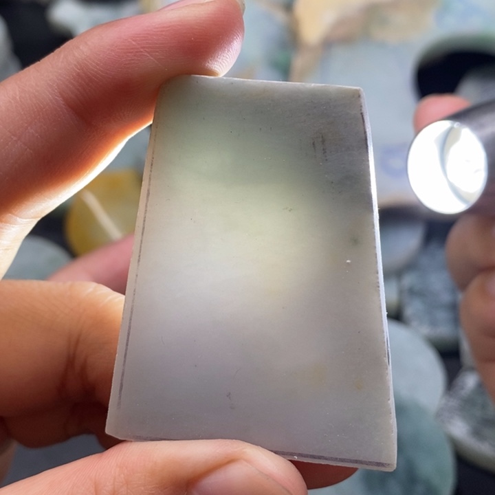 翡翠配石天然缅甸翡翠玉石