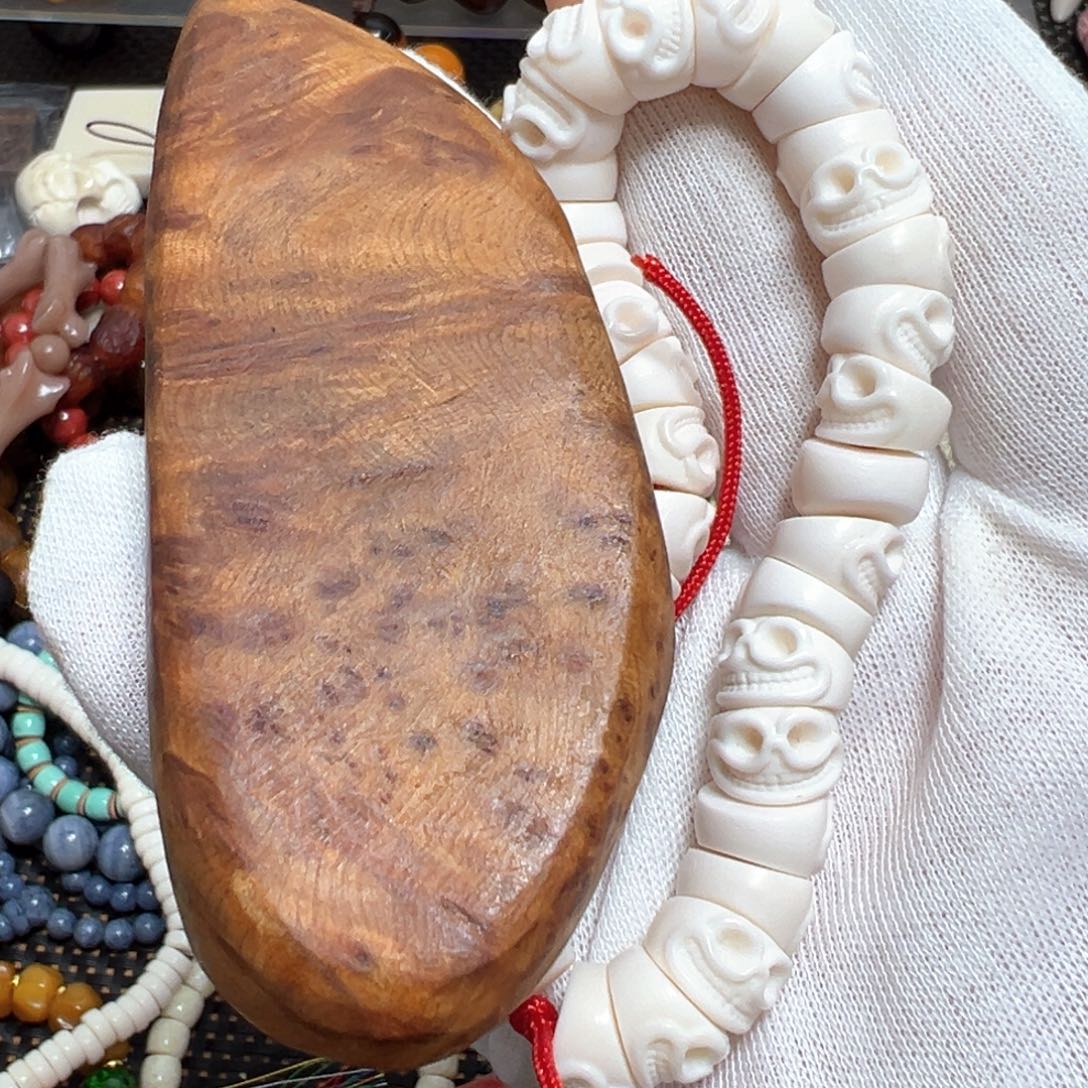 【闪购商品】非洲檀香无事牌12单圈手串