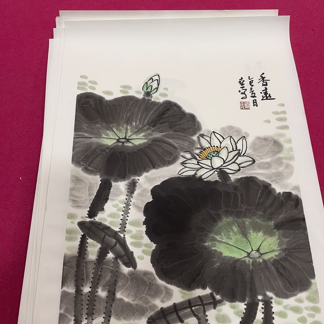 国画1.4平尺国画作品