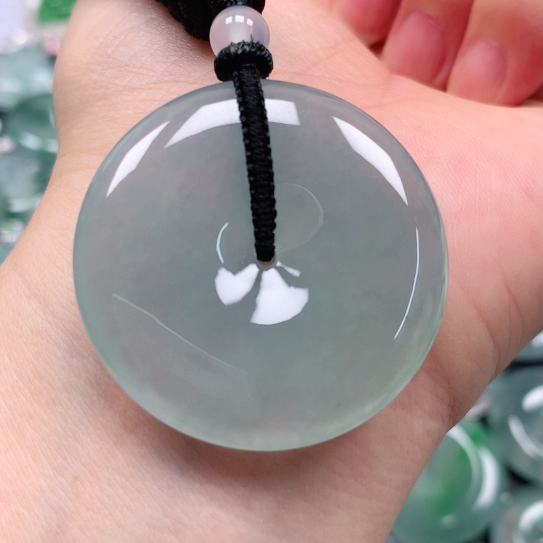 颈饰未镶嵌翡翠天然翡翠