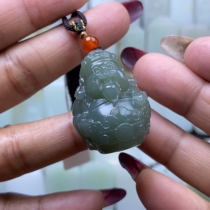 和田玉挂件未镶嵌