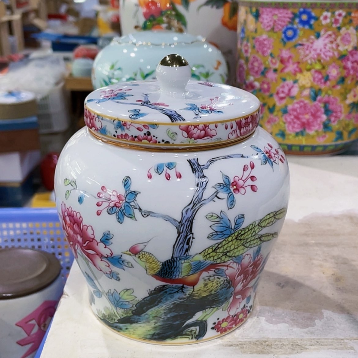 【闪购商品】罐陶瓷茶叶罐密封罐