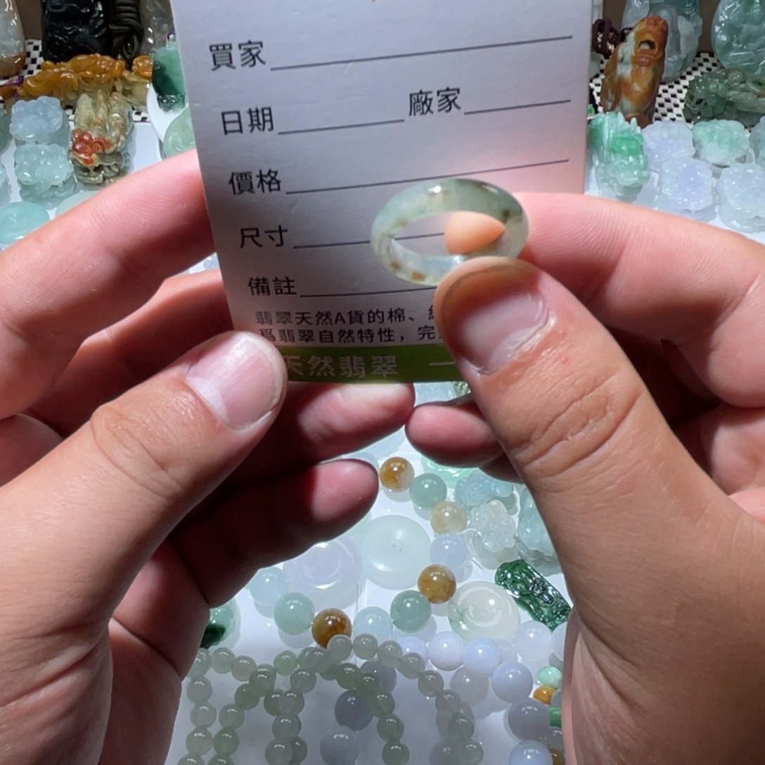翡翠未镶嵌颈饰天然