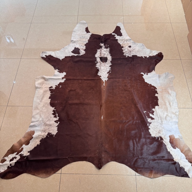 【本尼家】R186 250*220cm专拍牛皮地毯家用轻奢手工