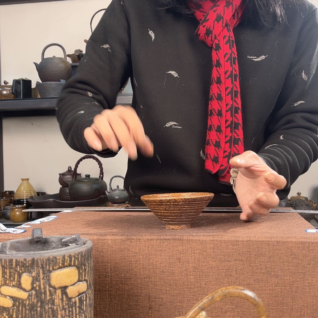 紫泥茶壶紫砂粗陶茶器