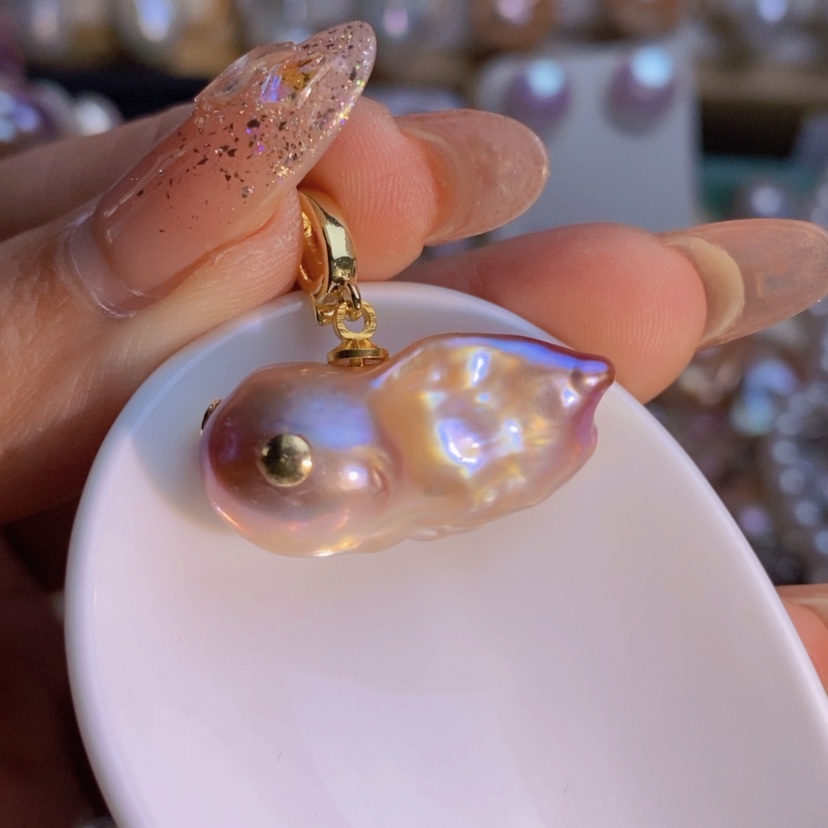 【闪购商品】淡水珍珠天然淡水珍珠合金