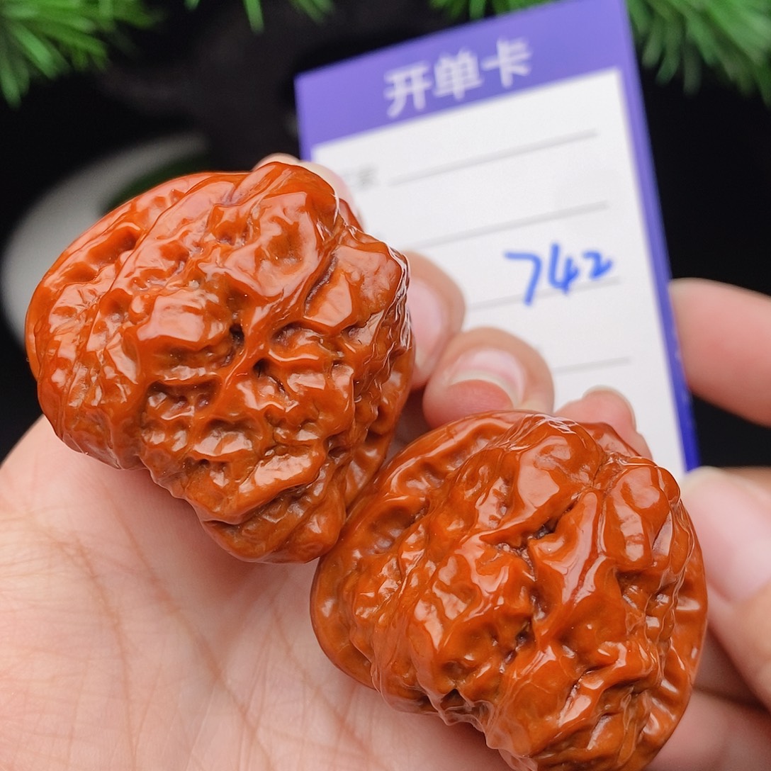 文玩核桃把件39蛤蟆头742