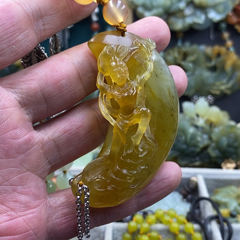 【闪购商品】未镶嵌岫玉吊坠