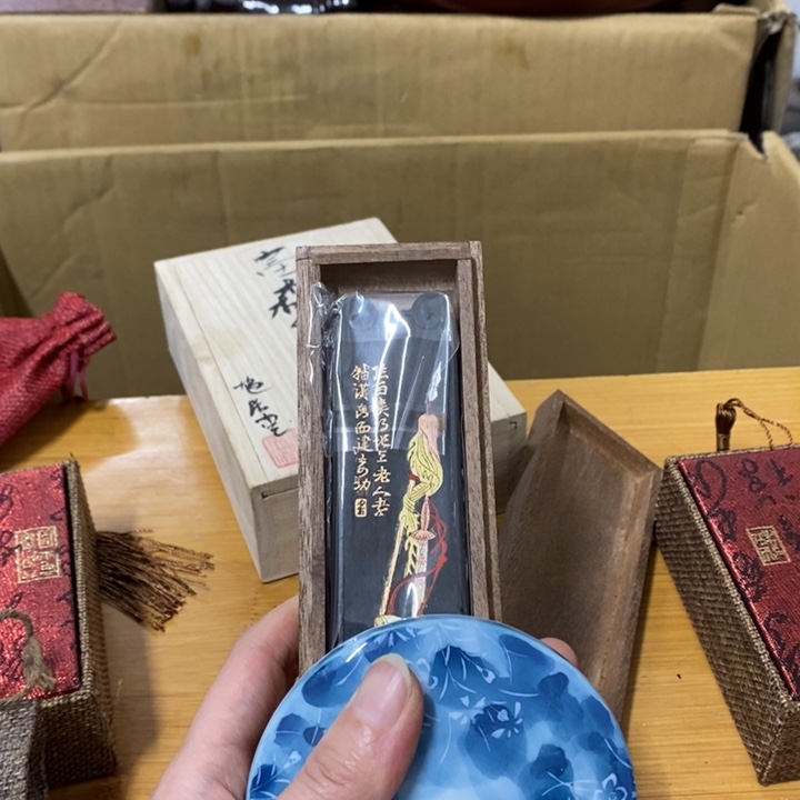 瓷片哈哈中古工艺品树脂