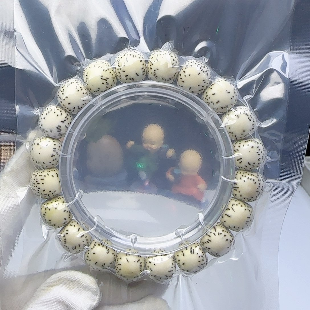 星月菩提手串胡*鸟卡12双留白5