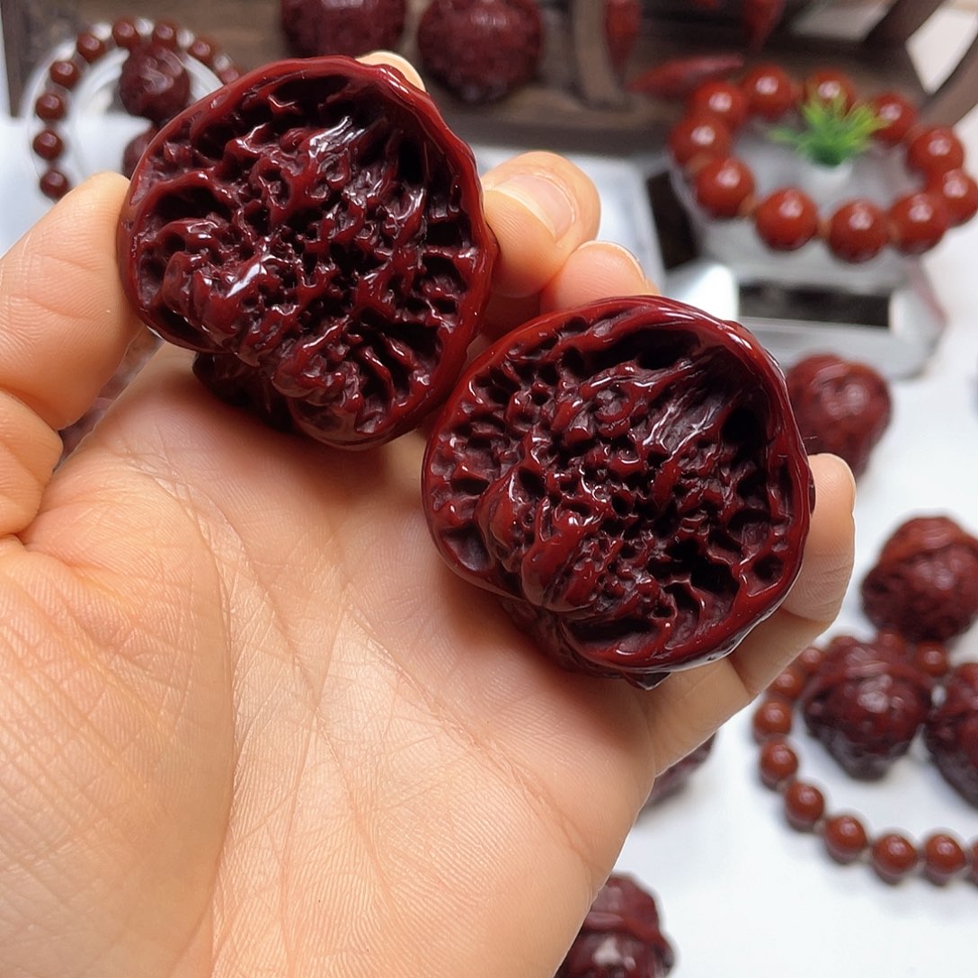 好*核桃麒麟纹舌头尺寸47