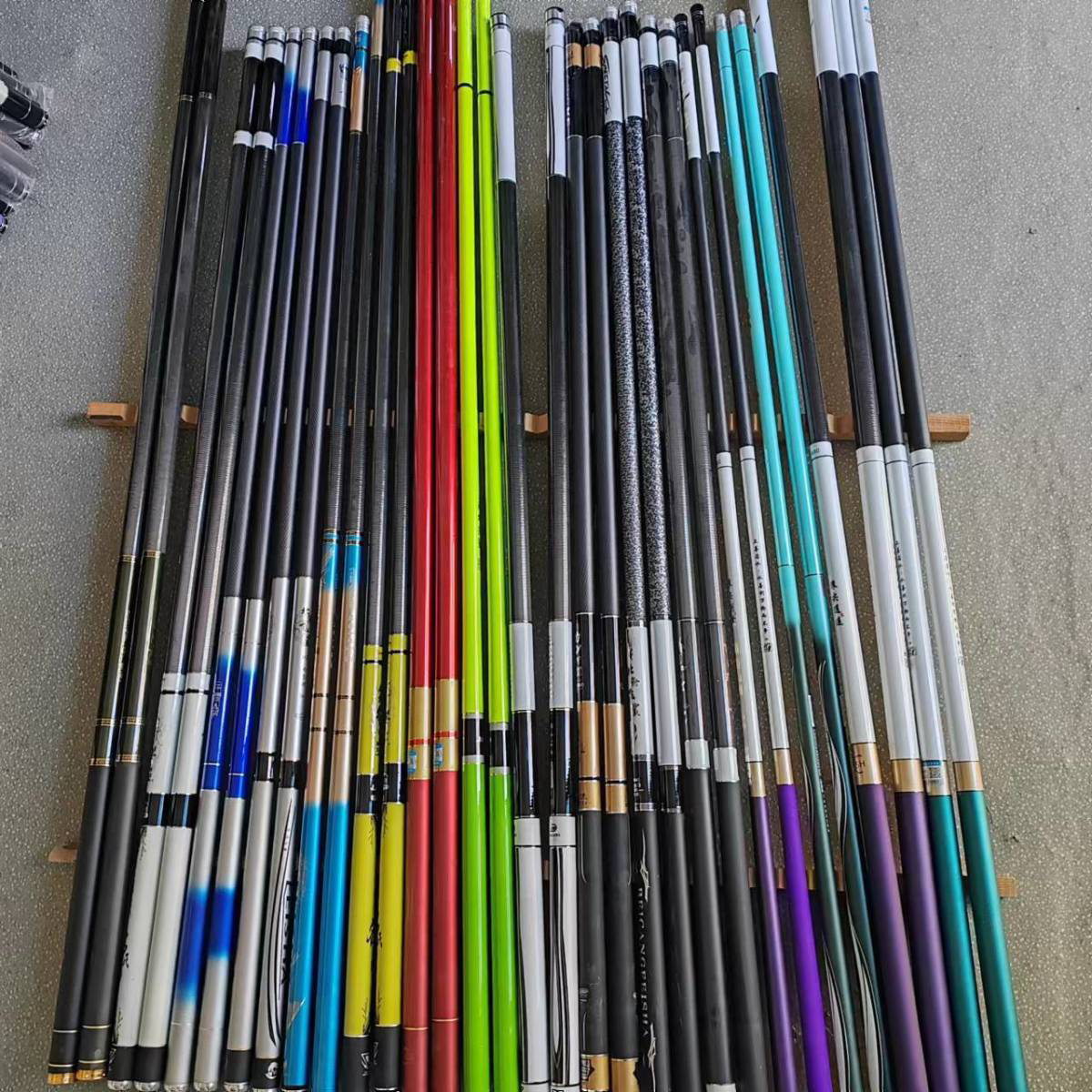 碳素鱼竿超轻超硬8H19调钓鱼竿5H28调台钓竿长节手竿鲤鱼竿大物竿