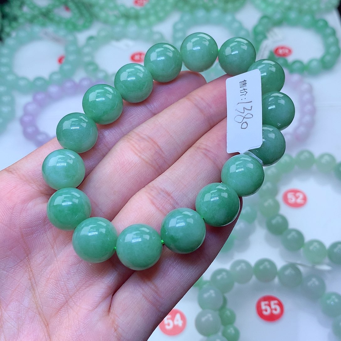 翡翠未镶嵌毛衣链