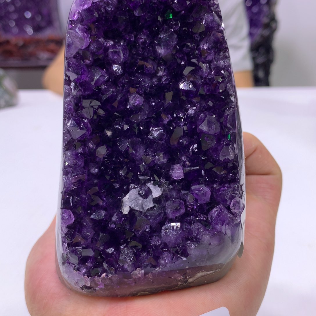 未镶嵌摆件紫晶紫水晶092