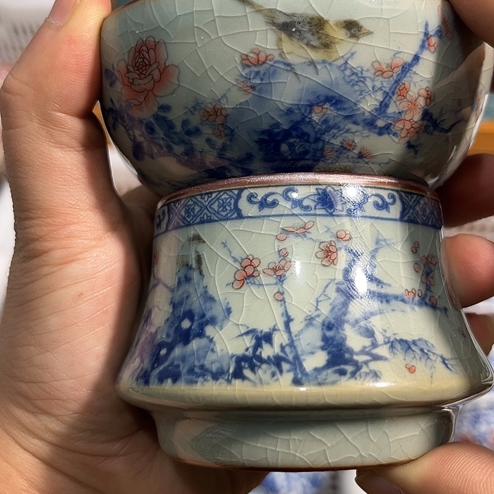 陶摆件景德镇主人杯2233