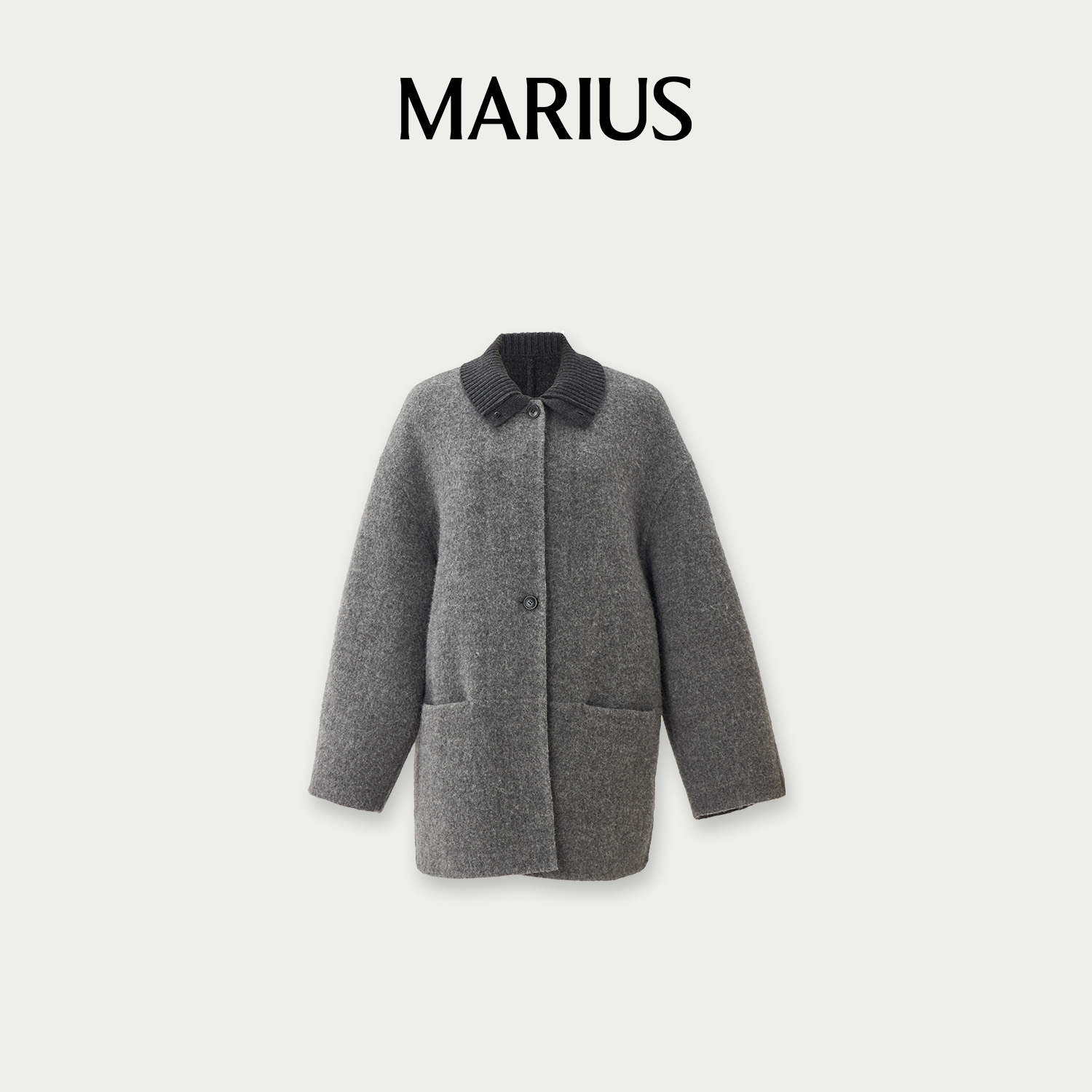 MARIUS翟一翟专属"贝拉大衣"知性风双领大衣