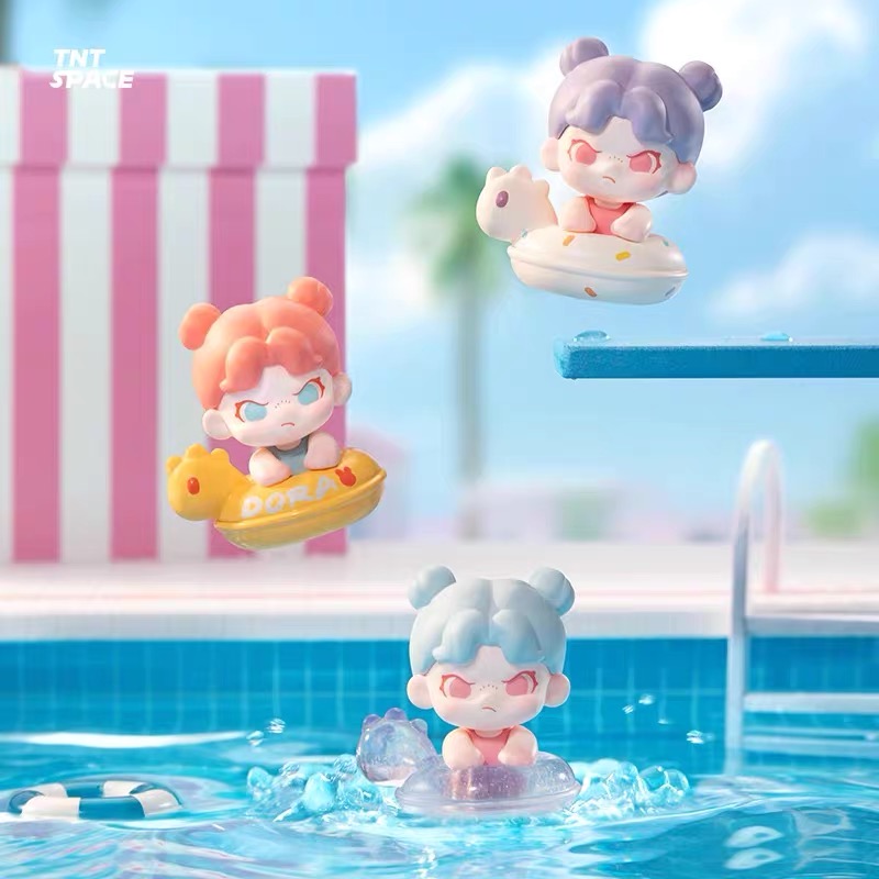 【超级泳池派对】热款盲盒玩具潮玩手办公仔玩偶