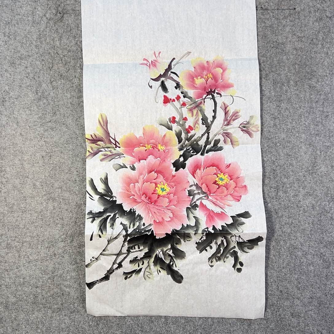 国画153 牡丹等植物资源的