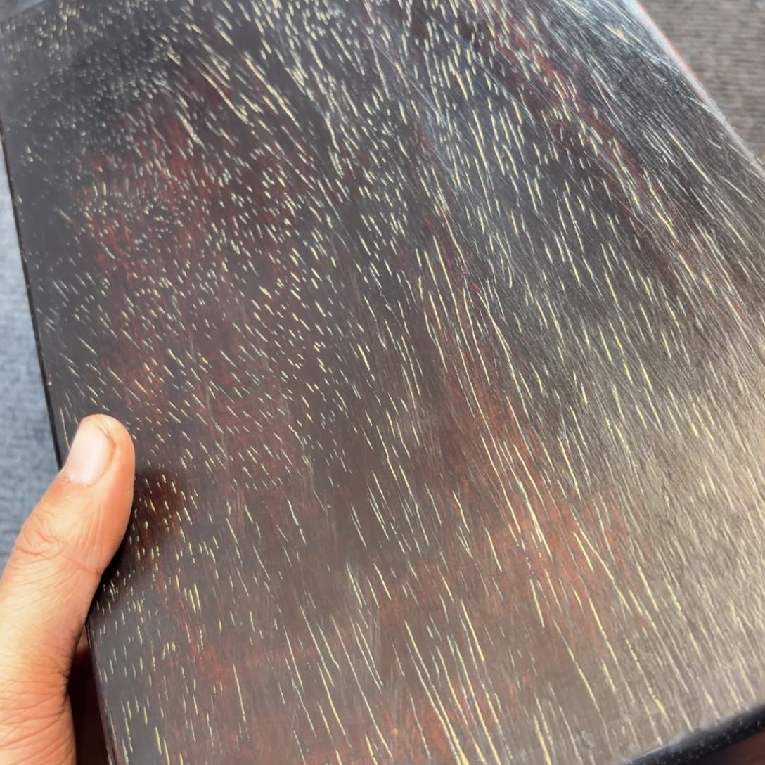 木小叶紫檀满金星收纳箱