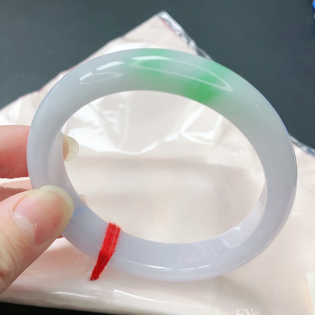 翡翠手镯未镶嵌缅甸天然A货翡翠