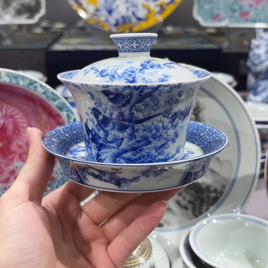 瓷片景德镇瓷器艺术半手