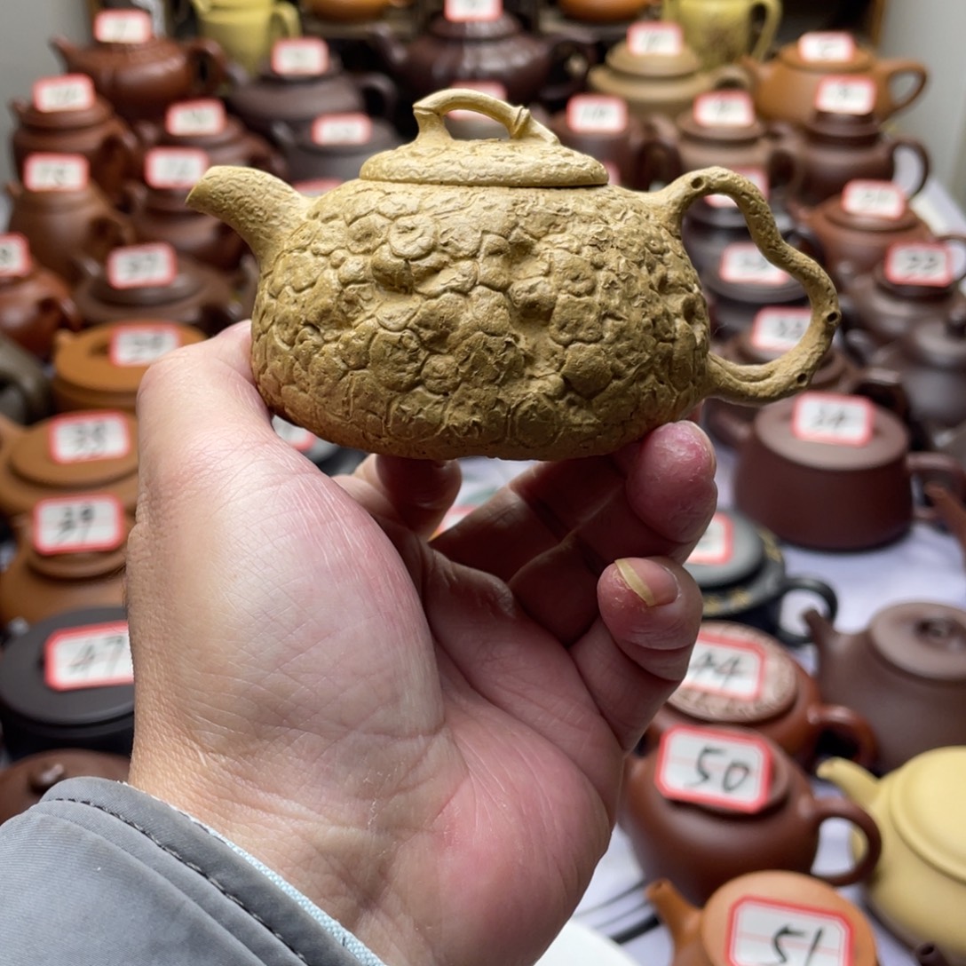 俊***紫砂茶壶宜兴紫砂半手工