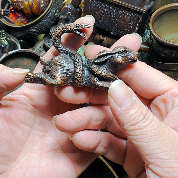 铜器摆件收收藏藏