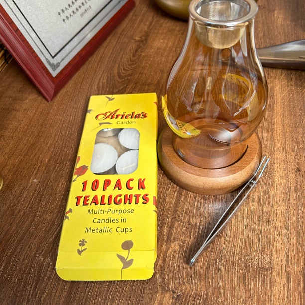 隔火薰香工具套装（薰香炉工具+100克车珠料+20克紫奇楠粉）