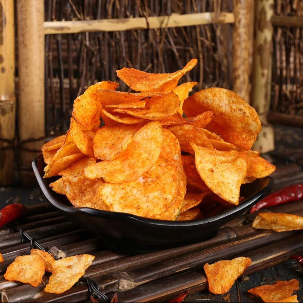 贵州麻辣香脆土豆片多种口味可选特产追剧小零食香辣土豆零食休闲