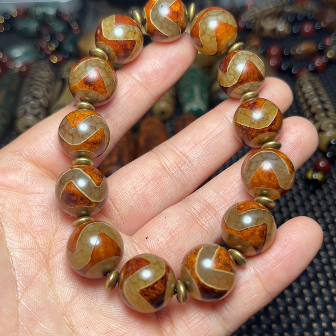 玛瑙/玉髓手链未镶嵌