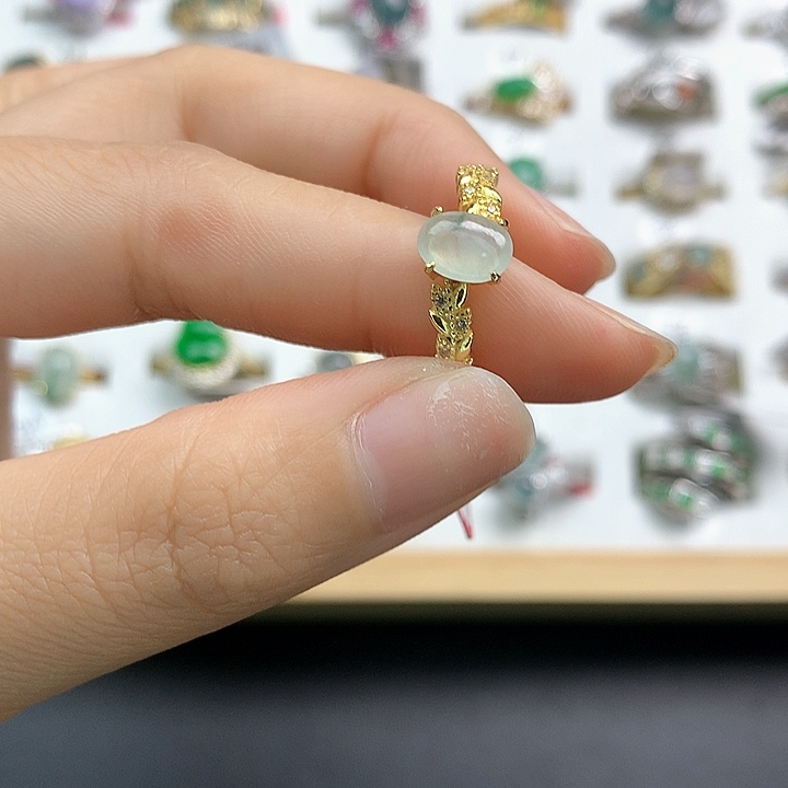 翡翠颈饰银S925镶嵌925银