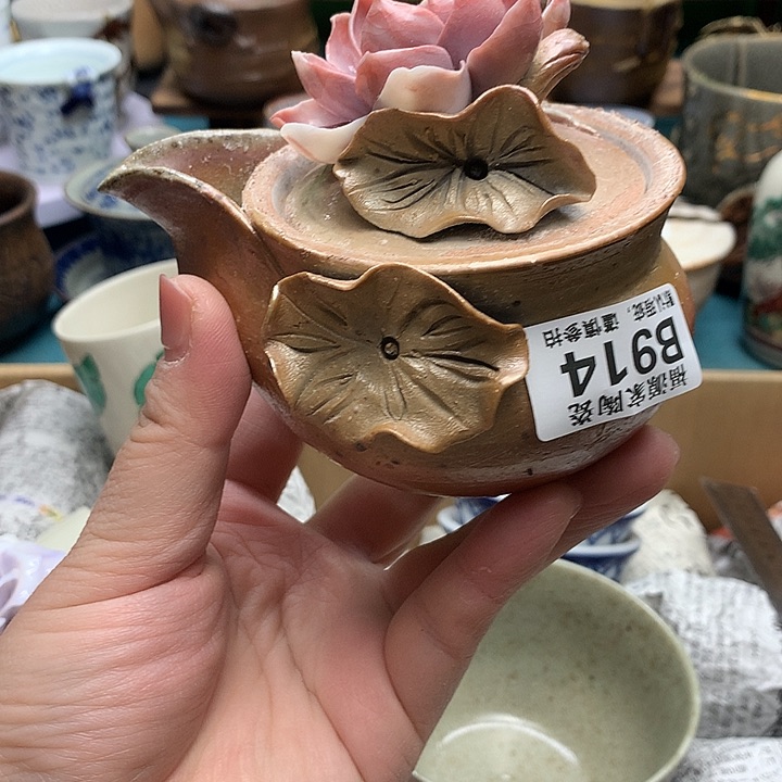 盖碗雪*海外回流瓷器