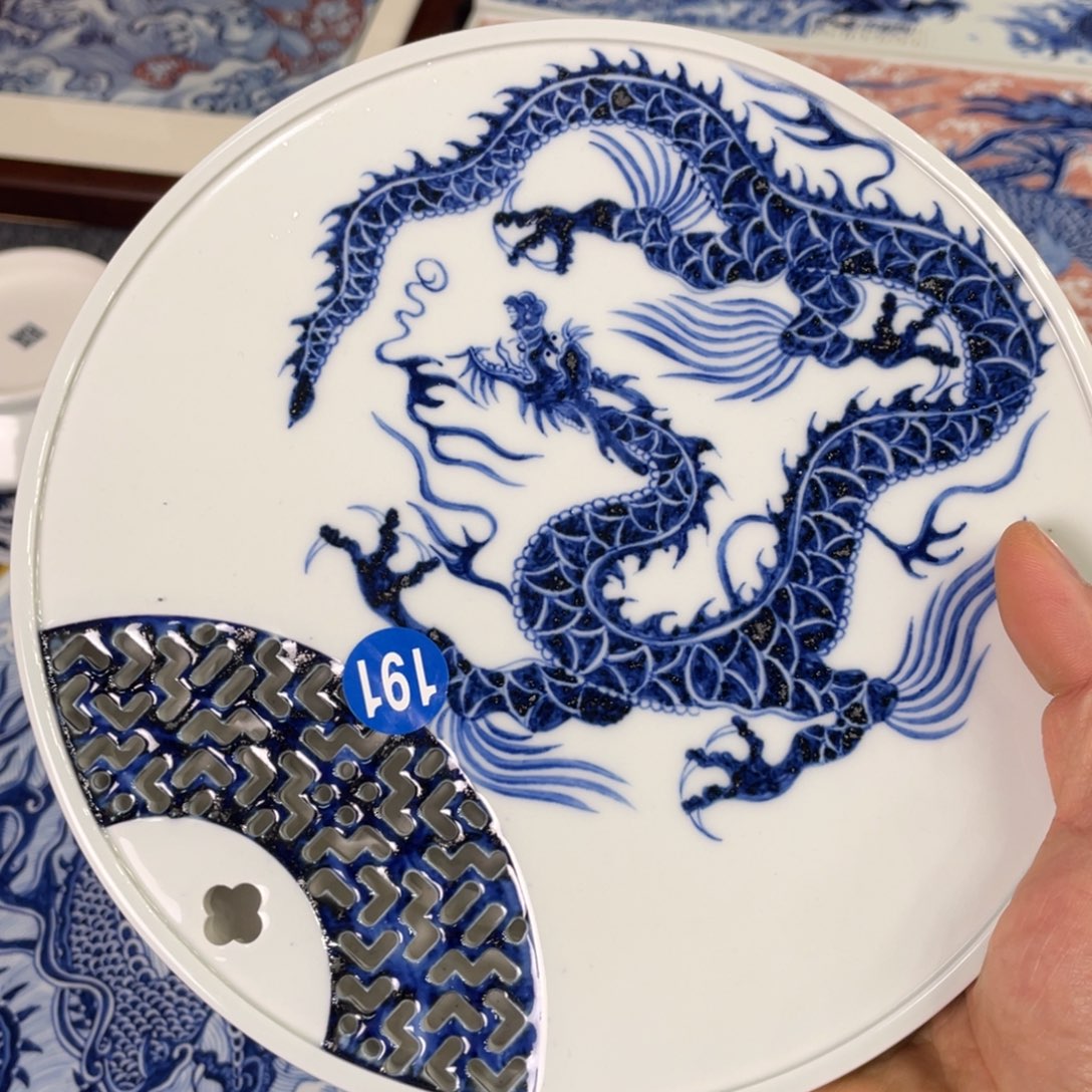 景德镇陶瓷手工手绘