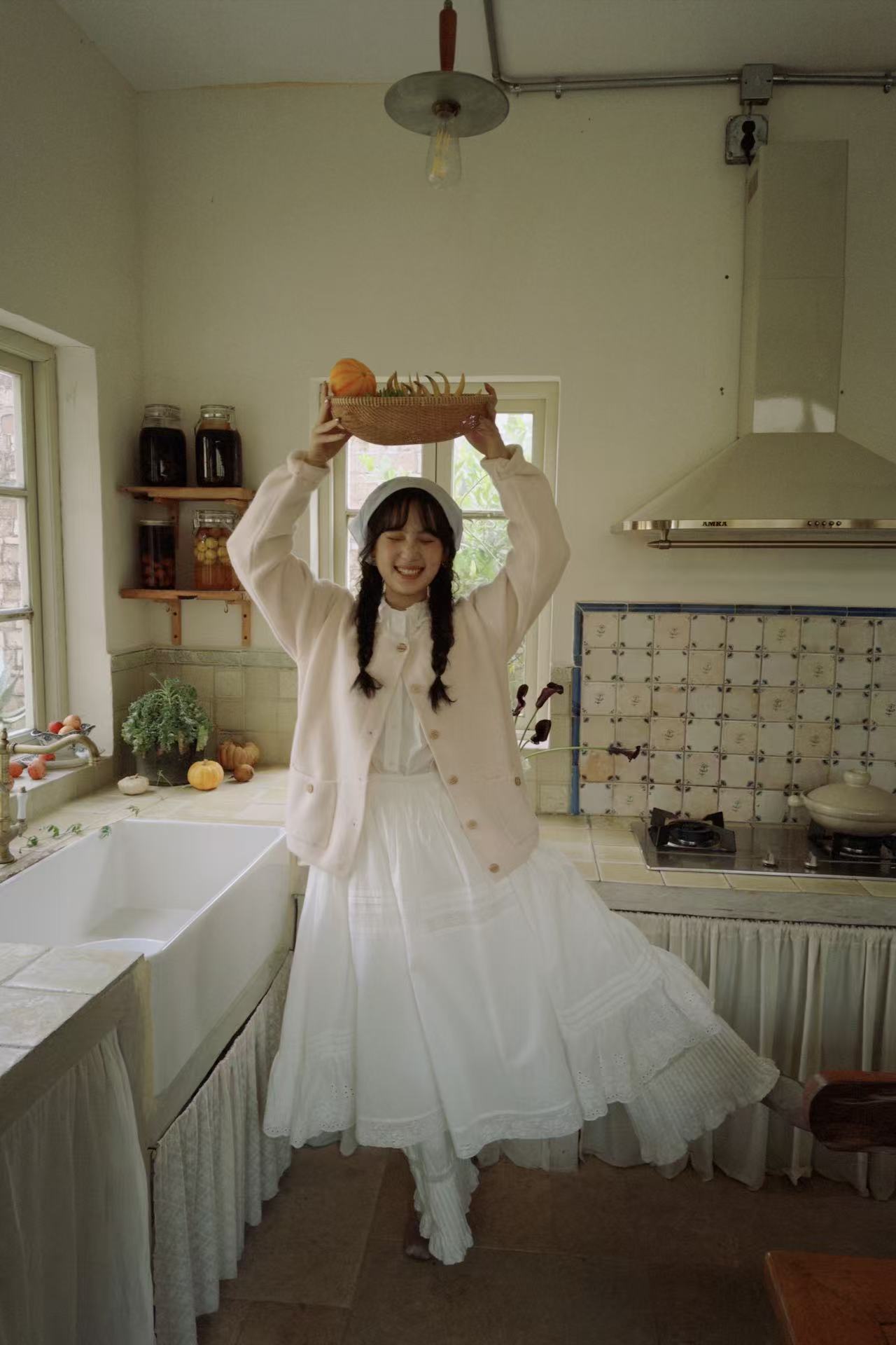 秋屿moment 简约百搭通勤针织毛衣开衫