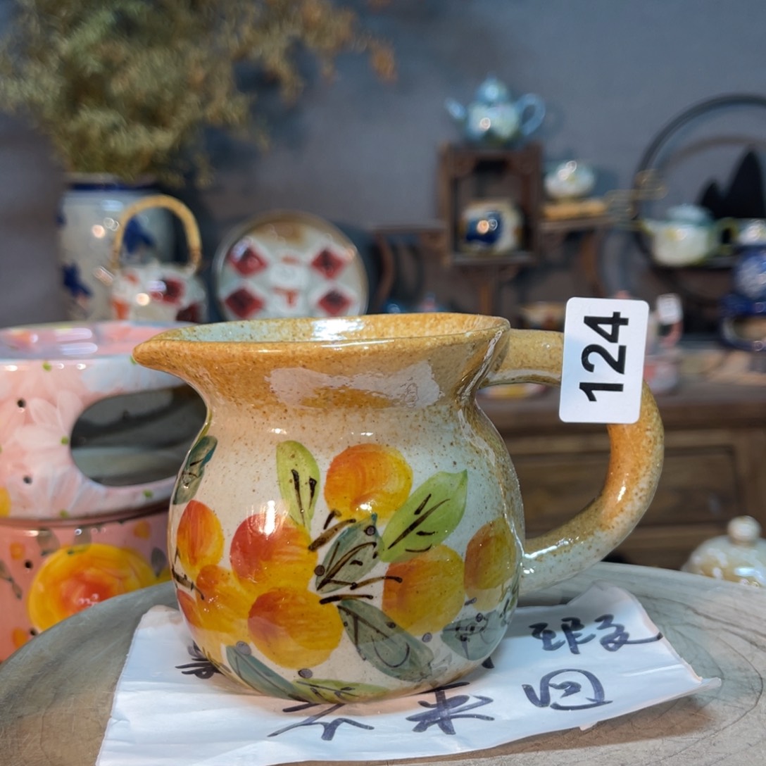 杯素浅陶瓷手工手绘