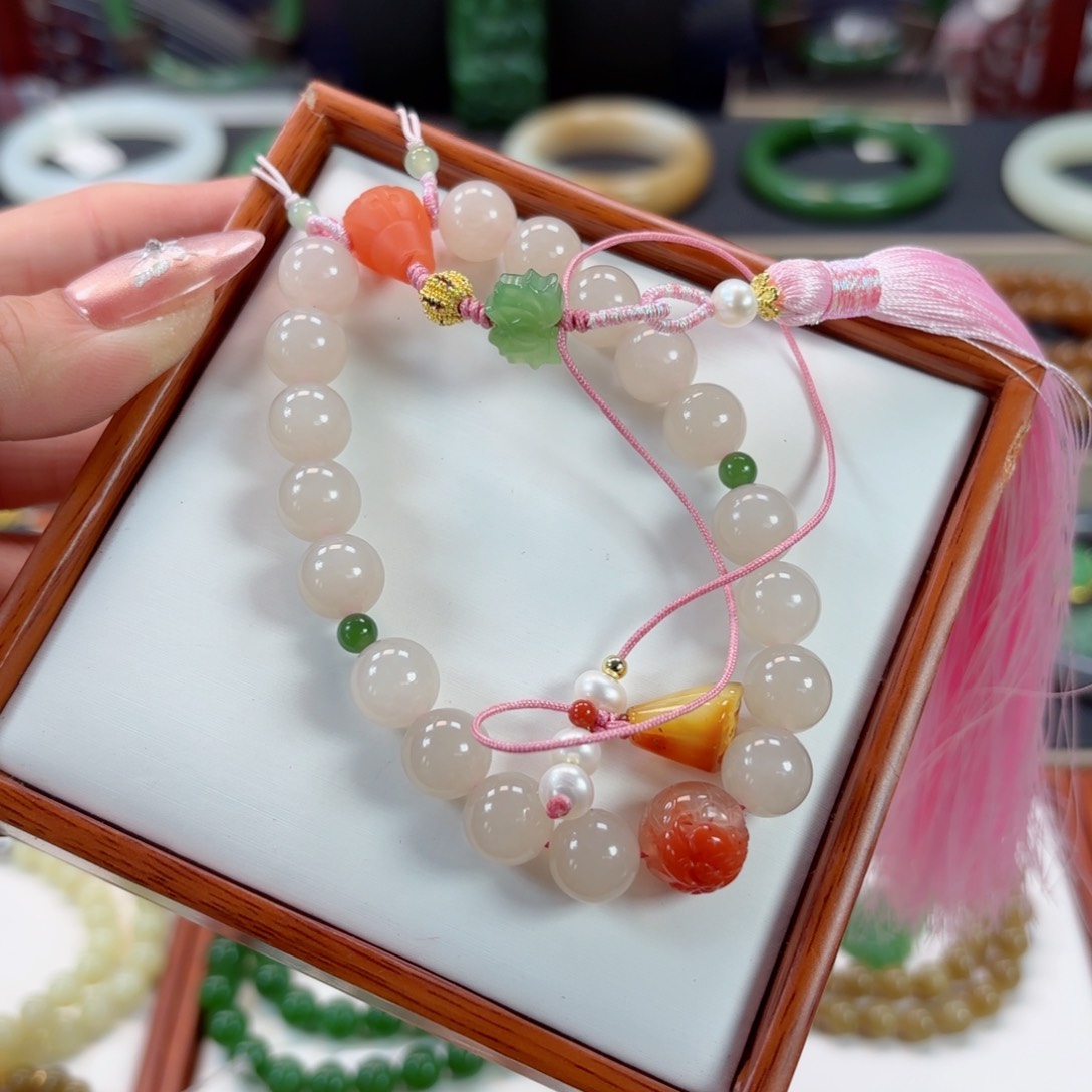 和田玉手链未镶嵌