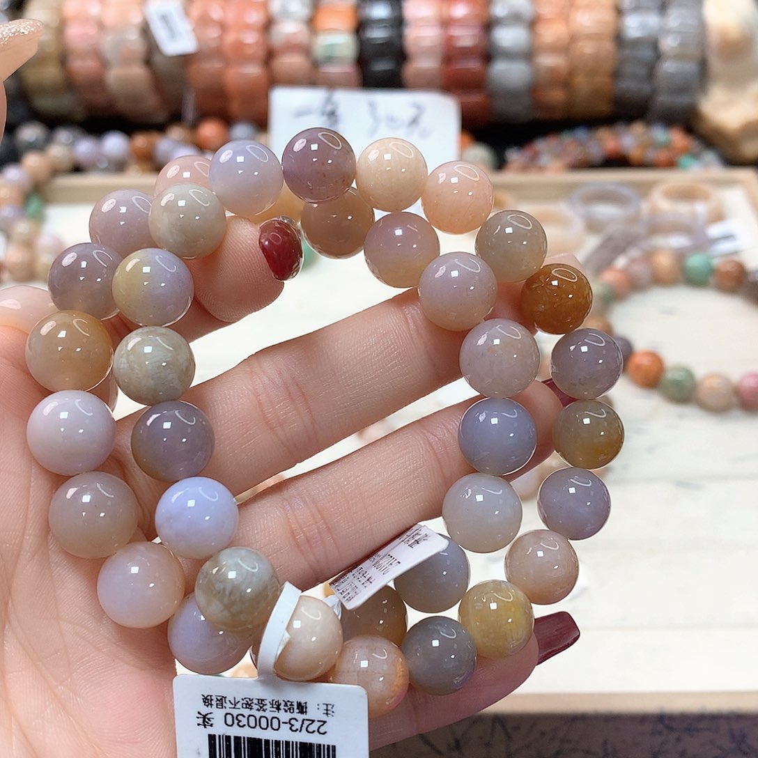 硅化珊瑚（珊瑚玉）手链未镶嵌酉*贰671