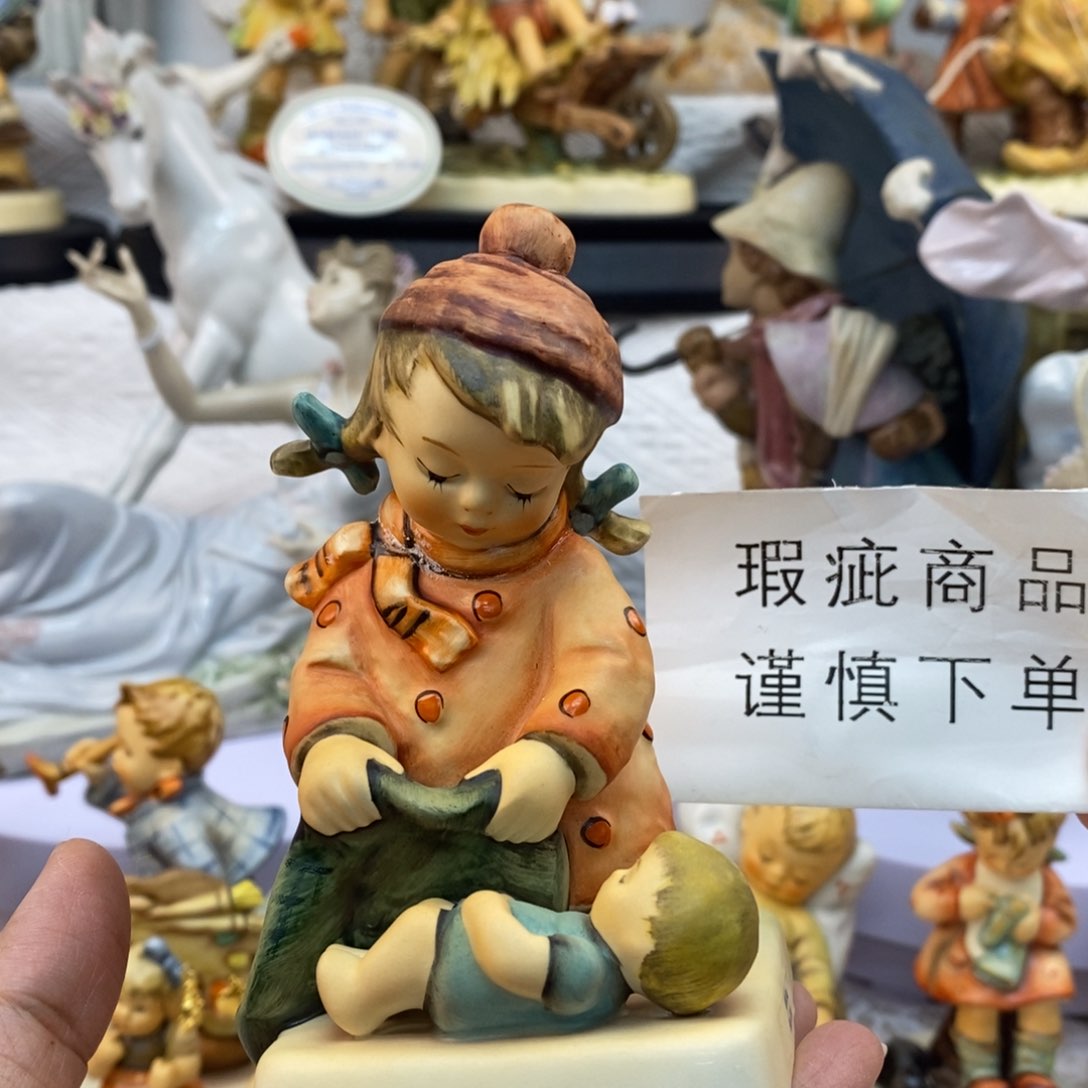 瓷片购美中古美物摆件