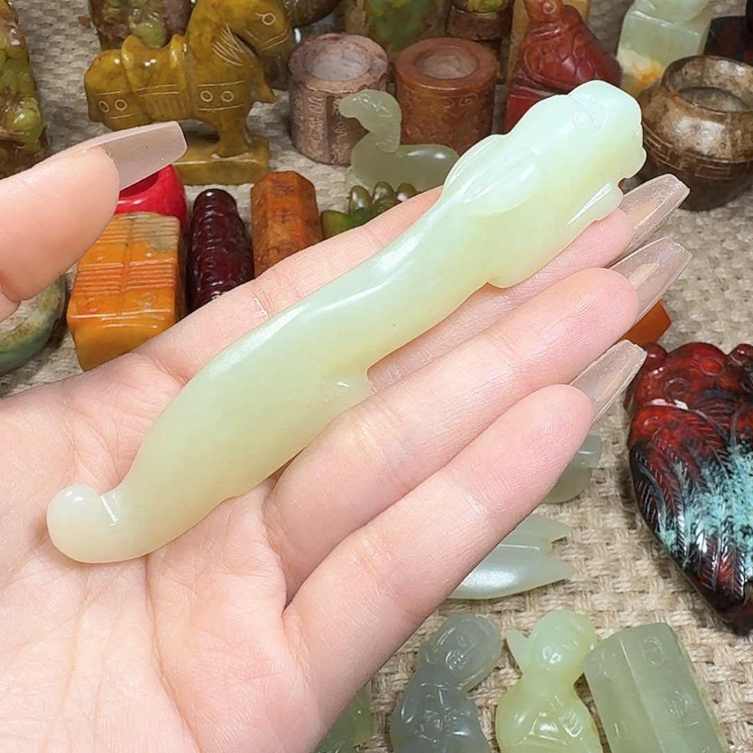 白玉菩提吊坠挂件