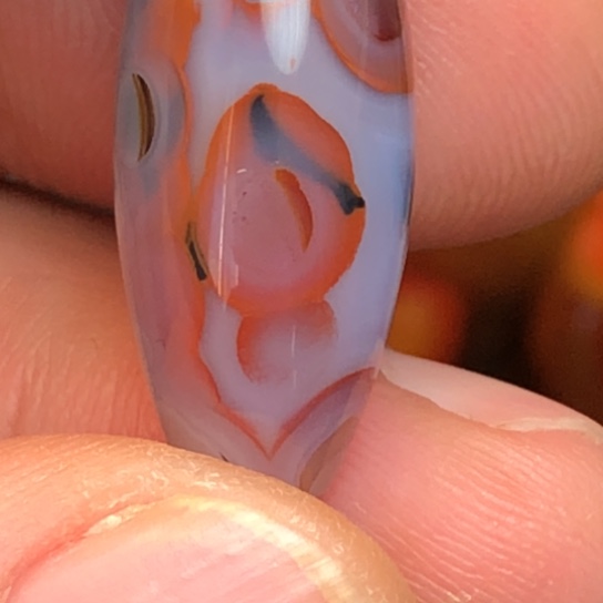 人***意玛瑙/玉髓合金珠宝奇石