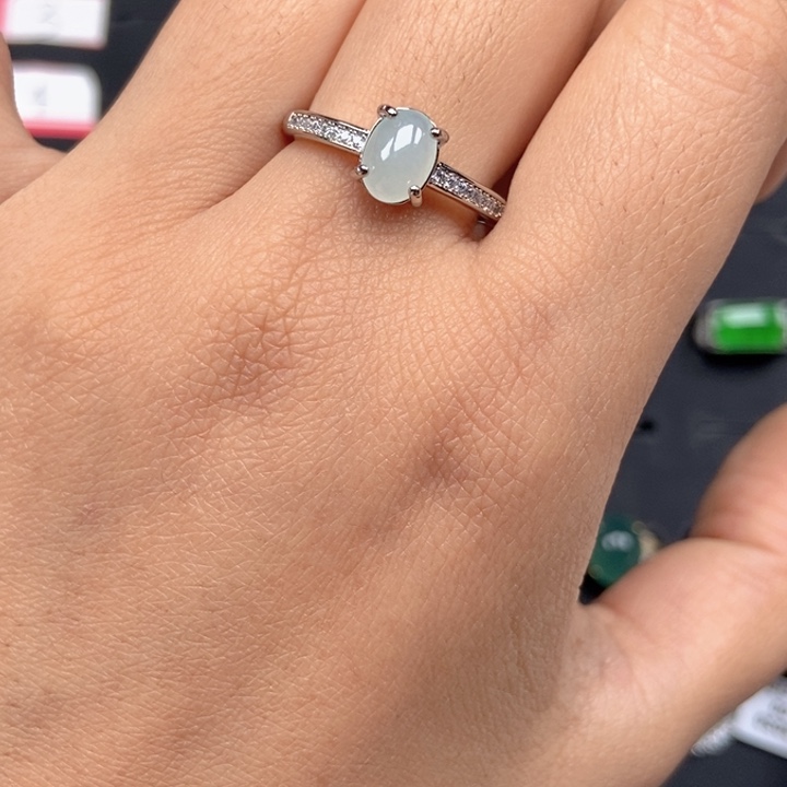 奋***斗翡翠未镶嵌戒指戒指