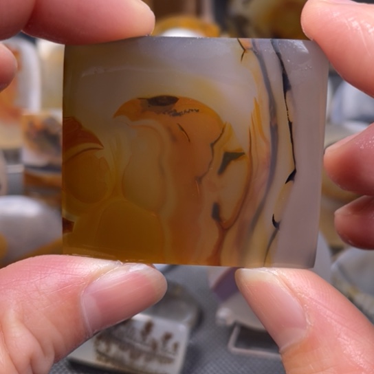 玛瑙/玉髓吊坠(不含链)未镶嵌