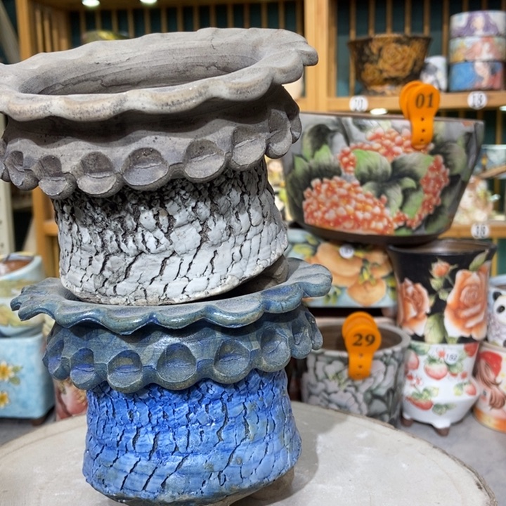 红陶景德镇艺术手绘作品