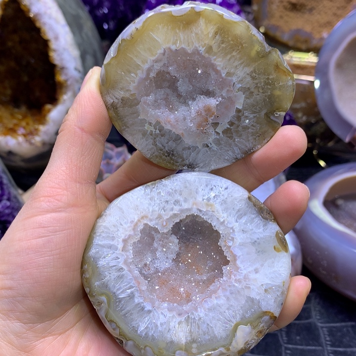 水晶福利聚宝盆未镶嵌