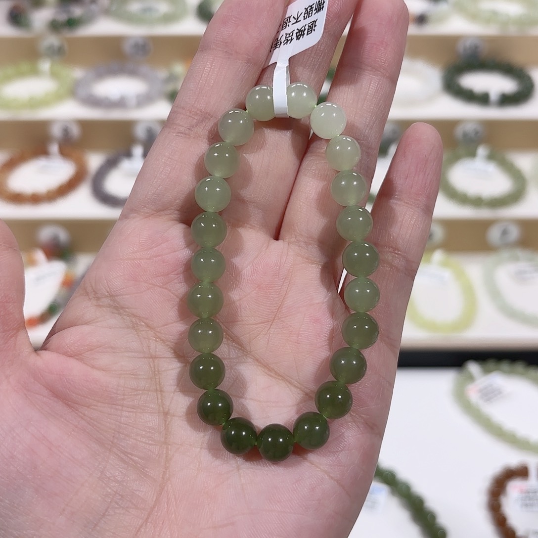 和田玉手链未镶嵌a