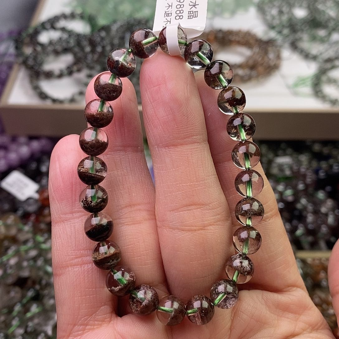 水晶手链未镶嵌喜*乐卡7