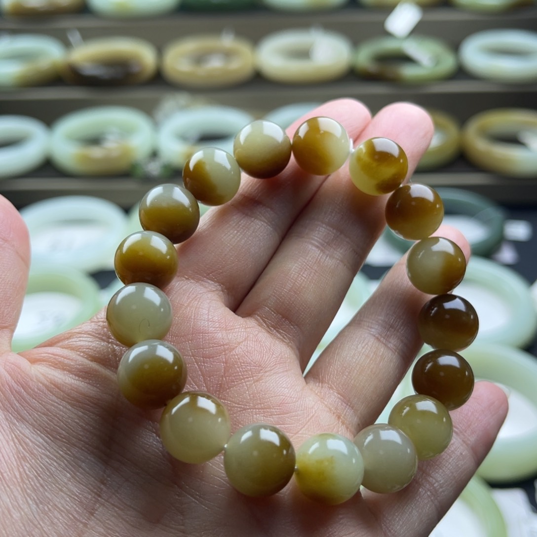 和田玉手链未镶嵌