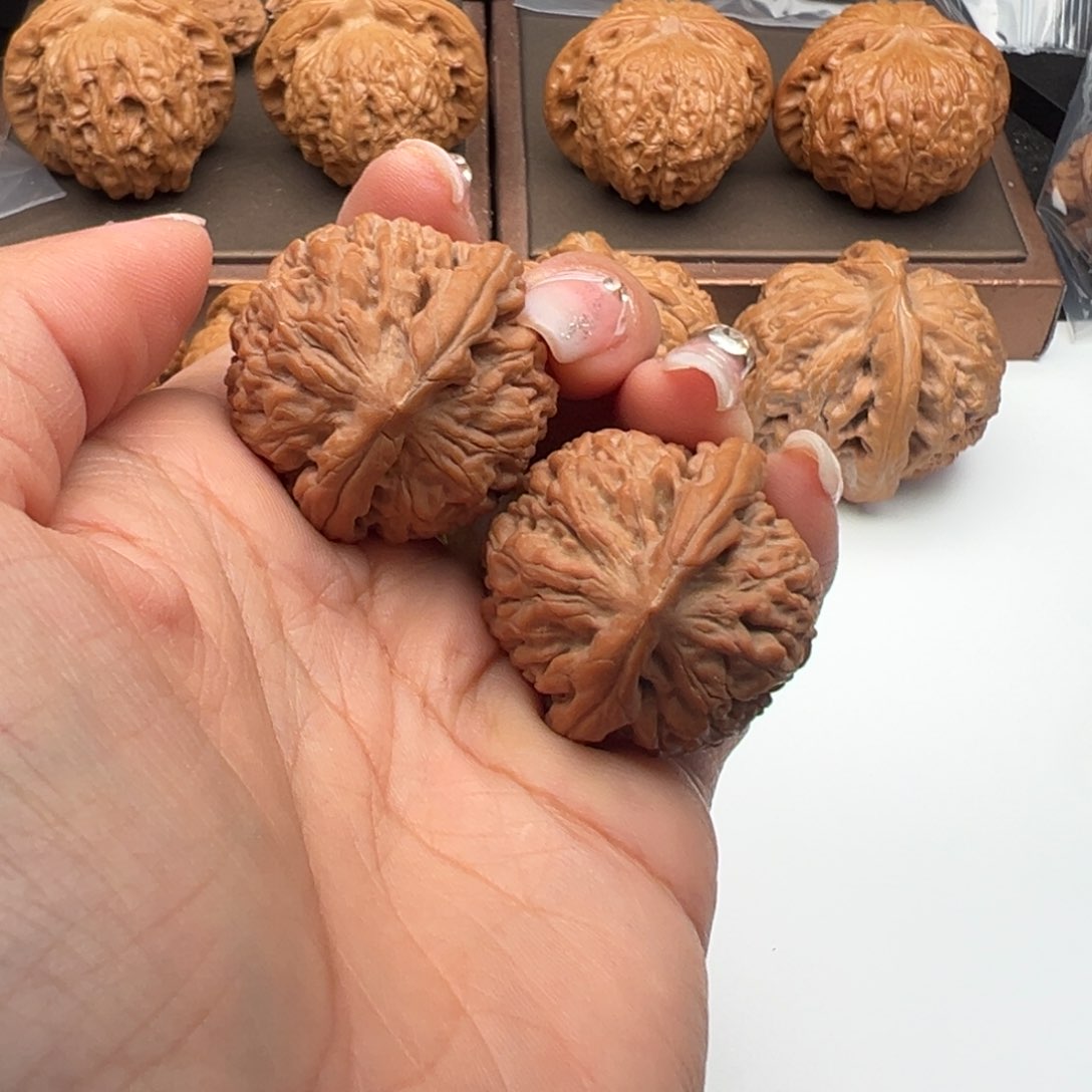 文玩核桃把件莲花35