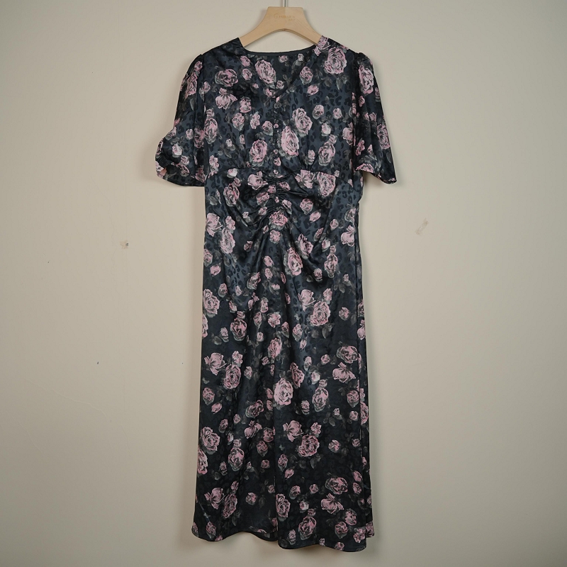 PARKVIEW/百芙川连衣裙蕾丝碎花中长款时尚休闲夏季印花BH1049-1