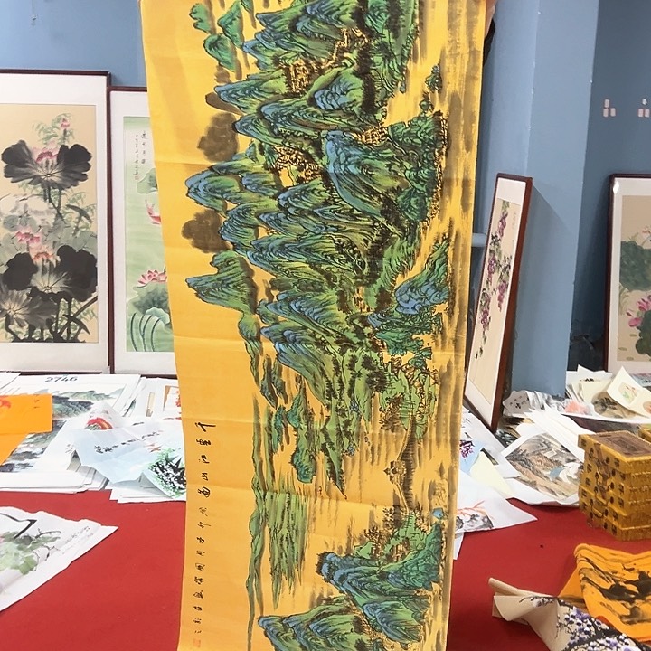 国画纯手绘作品欣赏作品